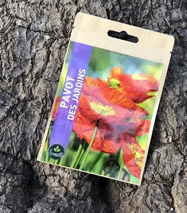Sachet De Graines Pavot Des Jardins