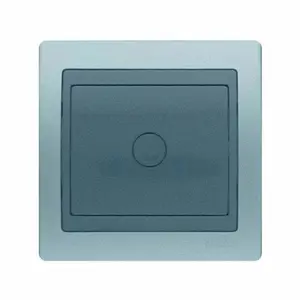 Sortie De Fil Gris Argent+Plaque Jade