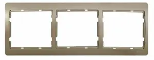 Plaque Triple Horizontale Dune Jade