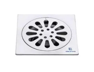 Siphon 10 X 10 Cm De Sol Anti-Odeur, Acier Inoxydable De Haute Qualité Double -Lin Ll7007
