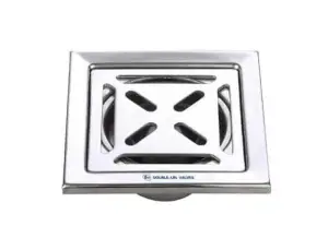 Siphon 10 X 10 Cm De Sol Anti-Odeur, Acier Inoxydable De Haute Qualité Double -Lin Ll7012