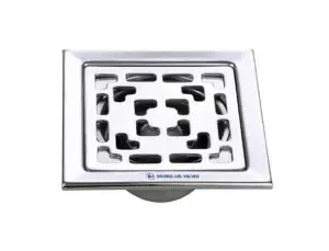 Siphon 10 X 10 Cm De Sol Anti-Odeur, Acier Inoxydable De Haute Qualité Double -Ll7013