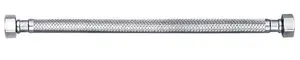 Flexible Inox 1/2 Femelle / 1/2 Femelle 60 Cm Double-Lin