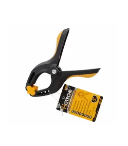 Pince presse à ressort 4mm/100mm en nylon