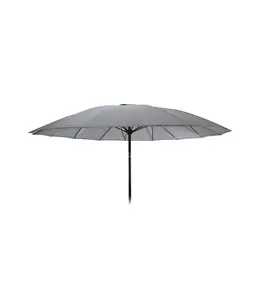 Parasol De Jardin Shanghai Ø 270 Cm – Gris Clair
