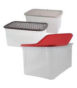 Box Rang.3couleur Dispo.rouge/Gris/Taupe 58x39x29