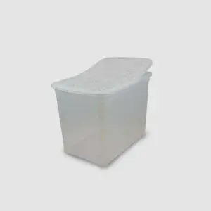 Boite de rangement avec roues 98L