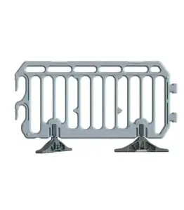 Barriere de signalisation en pvc 200 x 110 x 5 cm