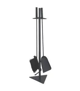 Serviteur de cheminée 4 accessoires 69 cm