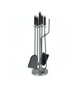 Serviteur de cheminée 5 accessoires 66 cm