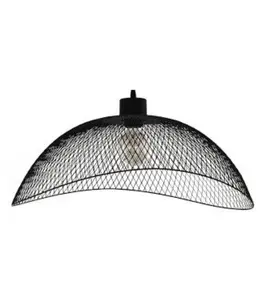 Suspension Noir H1100, L570 1X60W Pompeya#