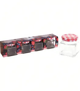 Set De 4 Bocaux En Verre 75Ml