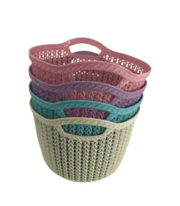 Panier rond tresse 100% pp 295 x 225h 1