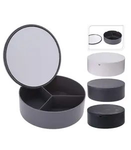 Miroir Avec Organisateur En Polypropylène 14X5Cm