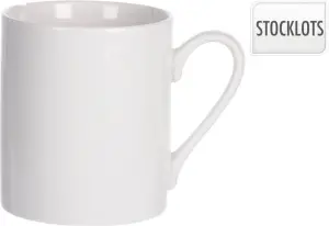 Mug 400Ml Blanc En Porcelaine