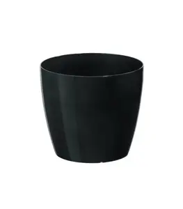 Pot De Fleur Cover Magnolia 360 Mm Noir