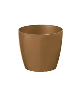 Pot De Fleur Cover Magnolia 30 Cm Doré