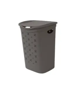 Panier A Linge Taupe 39.5 X 36.00 X 53.5Cm