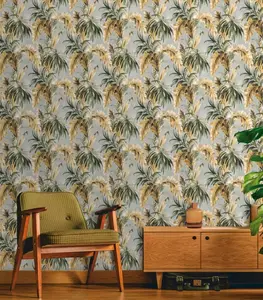 Papier Peint Tropical Leaves