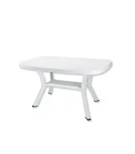 Table Otello Ovale 140X80Cm Blanc