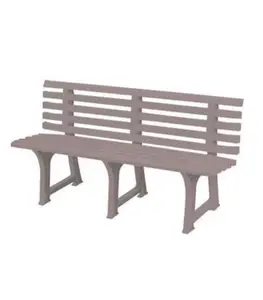 Banc isotta 150 cm taupe