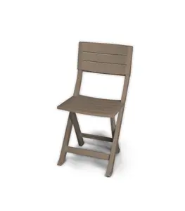 Chaise pliante gilda taupe