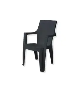 Chaise Dalila Monobloc Haut Anthracite