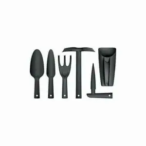 Jeu D'Outils De Jardinage Respana Noir 6 Pieces