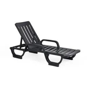 Chaise longue malibu gris 20