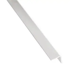 L Equal Pvc Blanc Satine Adhes 19,5X19,5X1,5X1000
