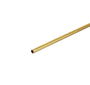 Tube Rond Laiton Brillant 10Mm
