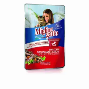 Sachet Humide Chat Au Boeuf/Carotte