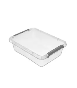 Boîte De Rangement Avec Couvercle Clipbox 8,35L 39X20X16,5Cm