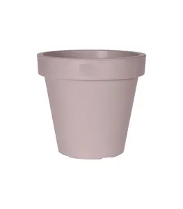 Pot De Fleurs Rond Taupe 60Cm