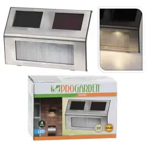 Lampes Solaires En Acier Inoxydable