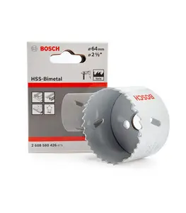 Scie-trepan hss bimetal 64 mm 2 1/2 BOSCH acc