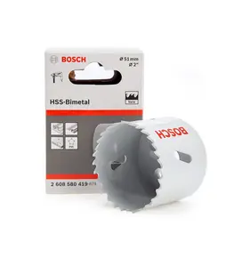 Scie-trepan hss bimetal 51 mm 2&Prime; BOSCH acc