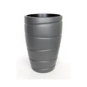 Pot De Fleurs Passa Moyen Gris Anthracite