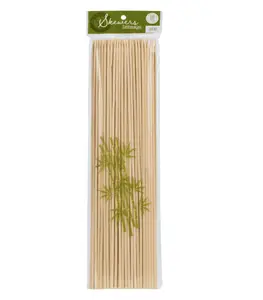 Set De 100 Brochettes En Bambou 30Cm