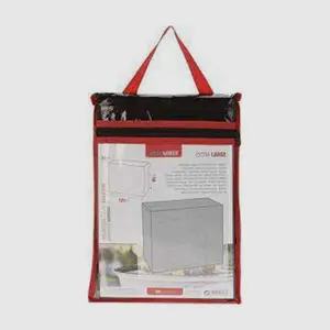 Housse De Protection Barbecue 125X62X95Cm Noir