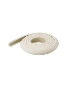Rouleau Protecteur De Chant Rembourré Blanc