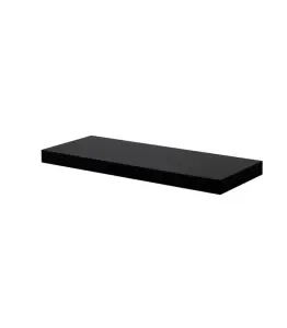 Étagère Murale Noir Brillant 60×23,5Cm