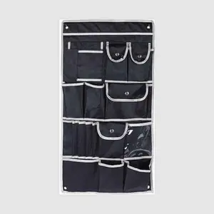 Organisateur De Chassures En Tissu Suspendu 17 Compartiments 39X74 Cm
