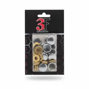 Cache Vis Chromé 20Mm