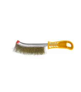 Brosse à fils métalliques avec manche