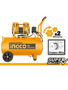 Compresseur d'air silencieux 50 l 1100w 8 bar