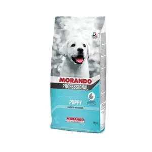 Croquettes poulet pour chiot 15kg morando