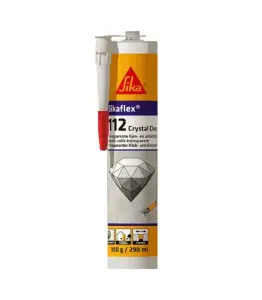 Sikaflex crystal clear 112 transparent 290 ml 300G