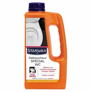 Déboucheur spécial wc sans acide avec javel 1l