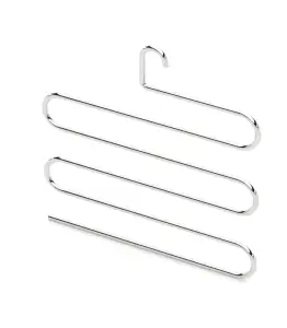 Cintre pour pantalons chrome